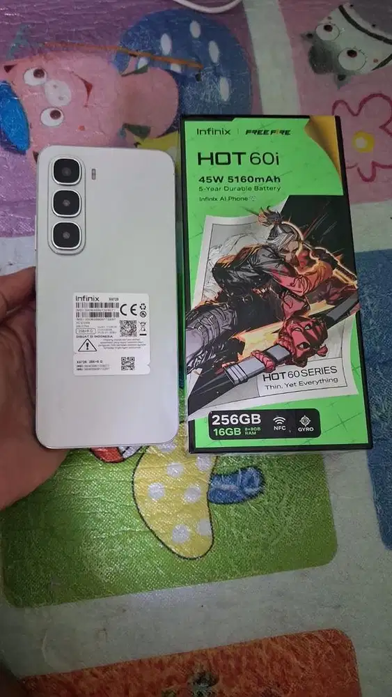 Infinix Hot 60i 8/256 GB Titanium Silver