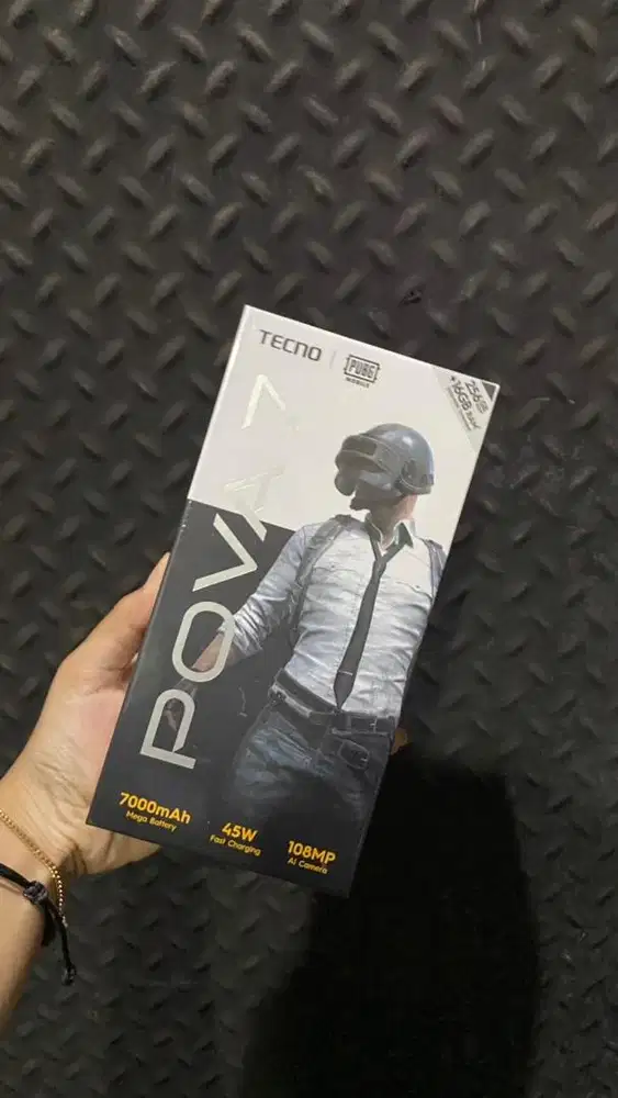 TECNO POVA 7 8/256 NEW DAN BERGARANSI RESMI