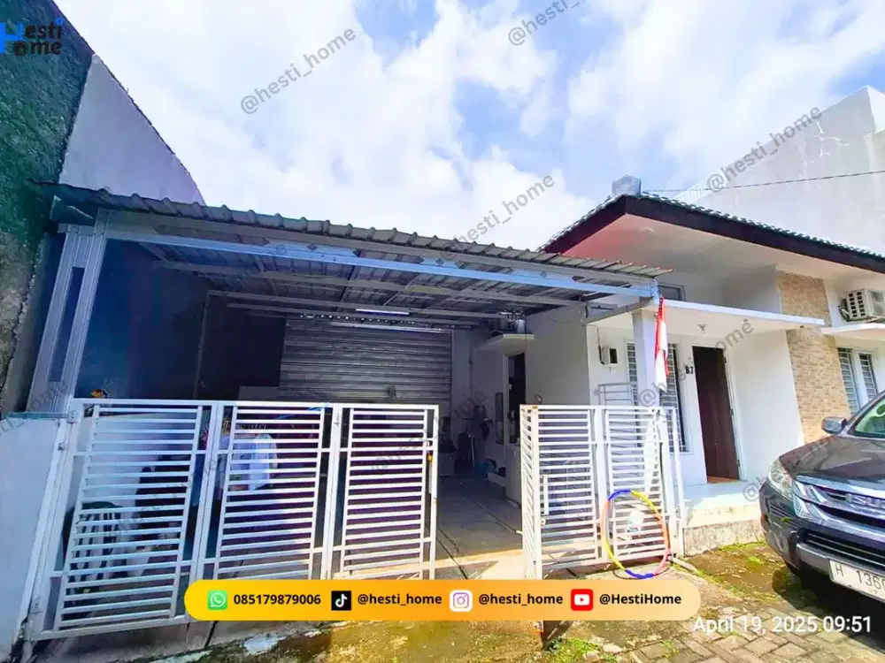 Rumah Murah Gedanganak Ungaran Luas Tanah 74m2, SHM, 2 Kamar, Carport Luas, Bonus AC!