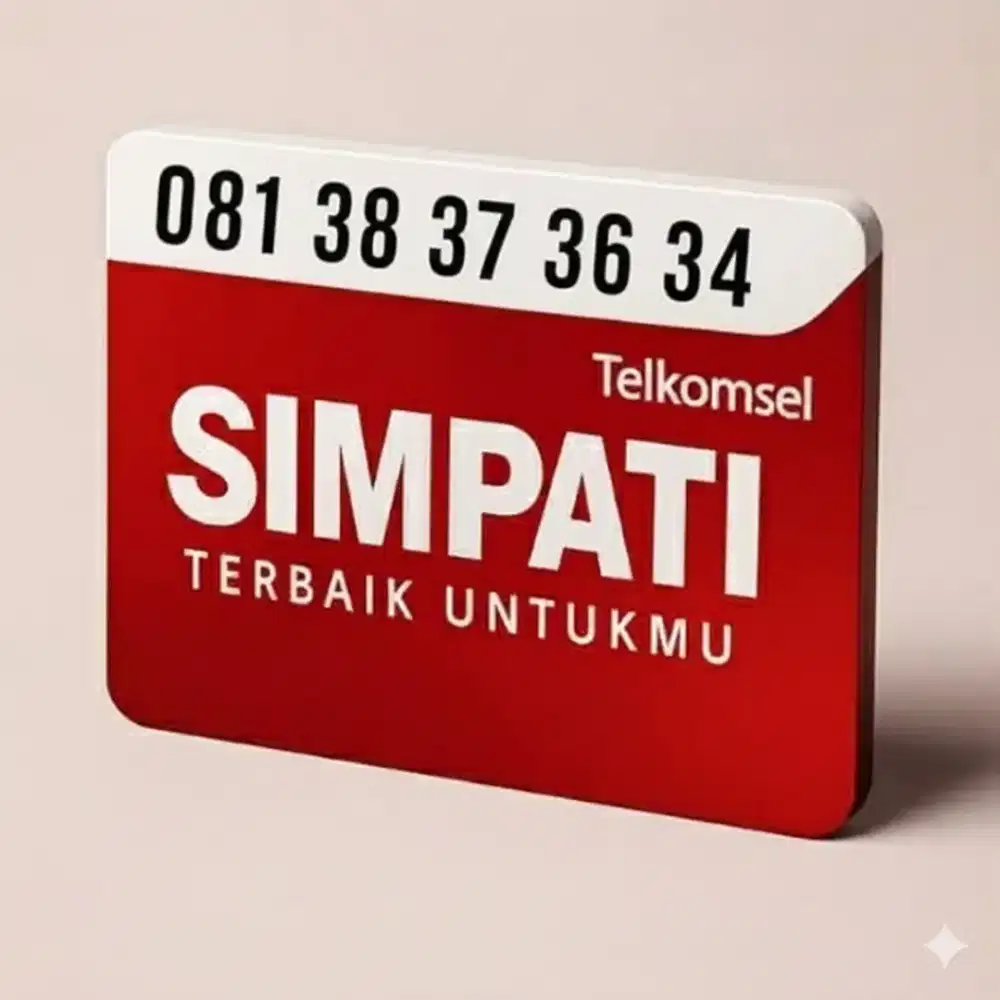 Kartu perdana nomor cantik simpati 11 digit