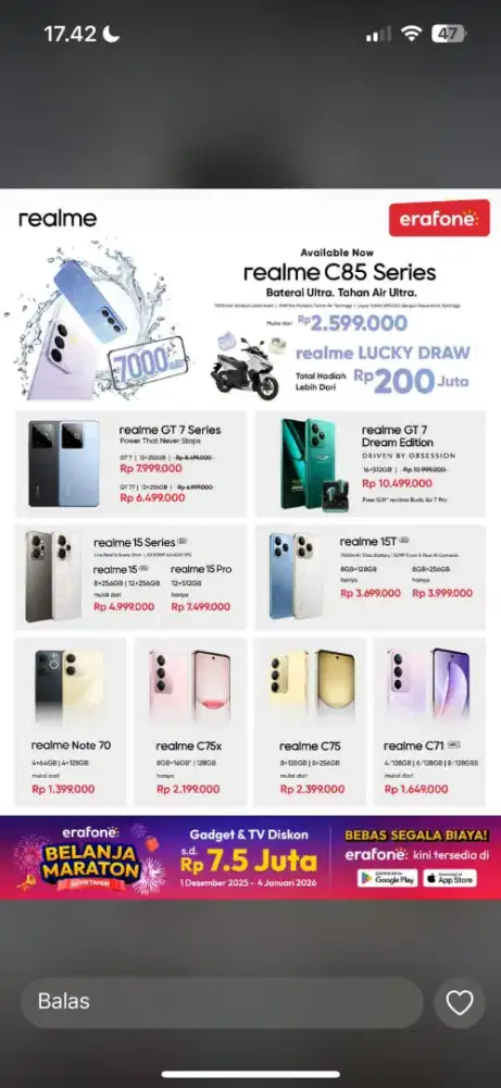 promo home credit realme