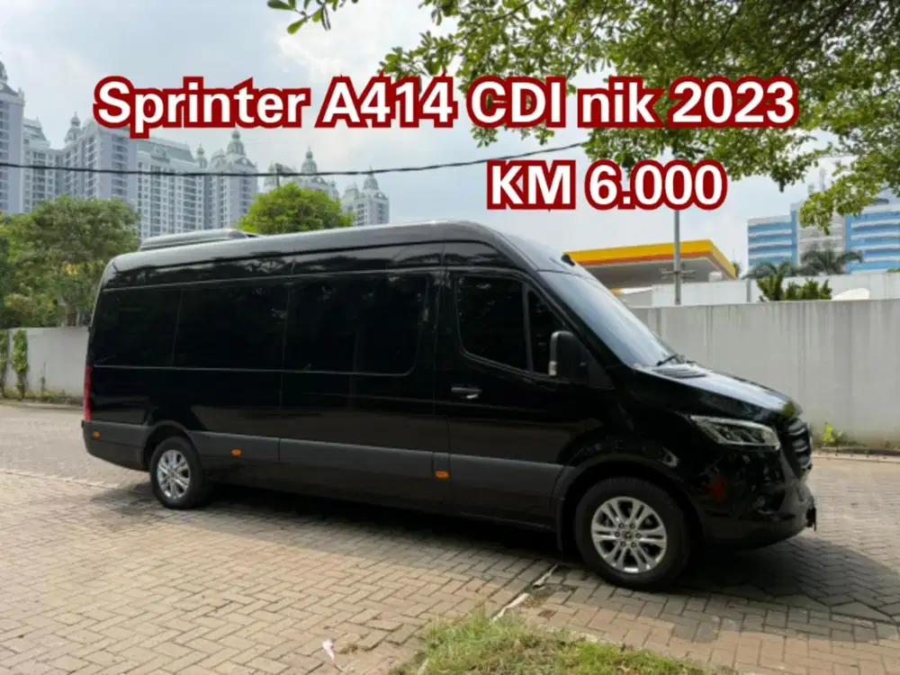 Mercedes-Benz Sprinter A414 CDI 2025 nik 2023 full option.. VVIP