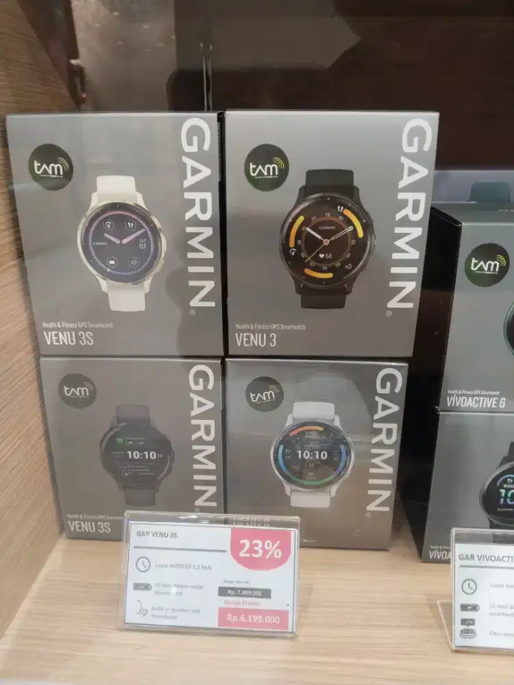 NEW Garmin Venue 3S ( Cash/Cicilan)