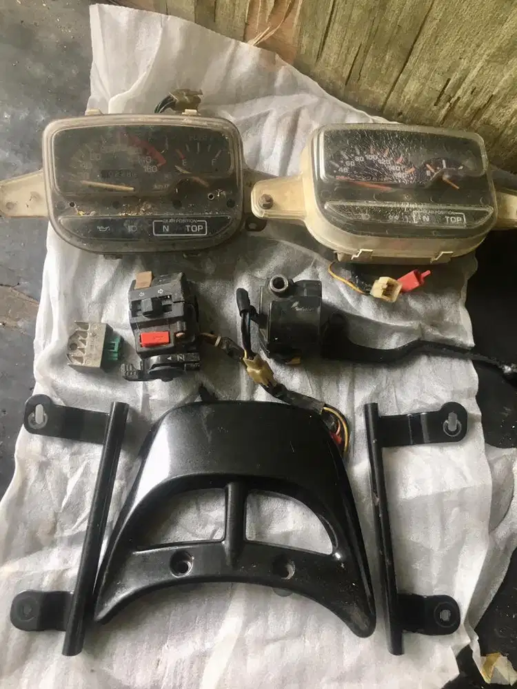 Parts bekas Yamaha F1ZR masih layak pakai