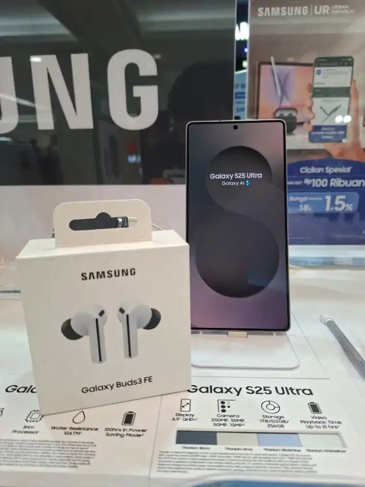 Samsung s25 ultra free buds 3 fe