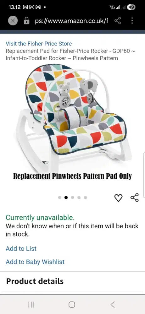 DIJUAL PRELOVED BABY BOUNCER