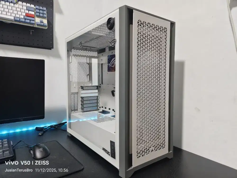 CASING CORSAIR 5000D AIRFLOW TOWER ATX GAMING CASE - WHITE