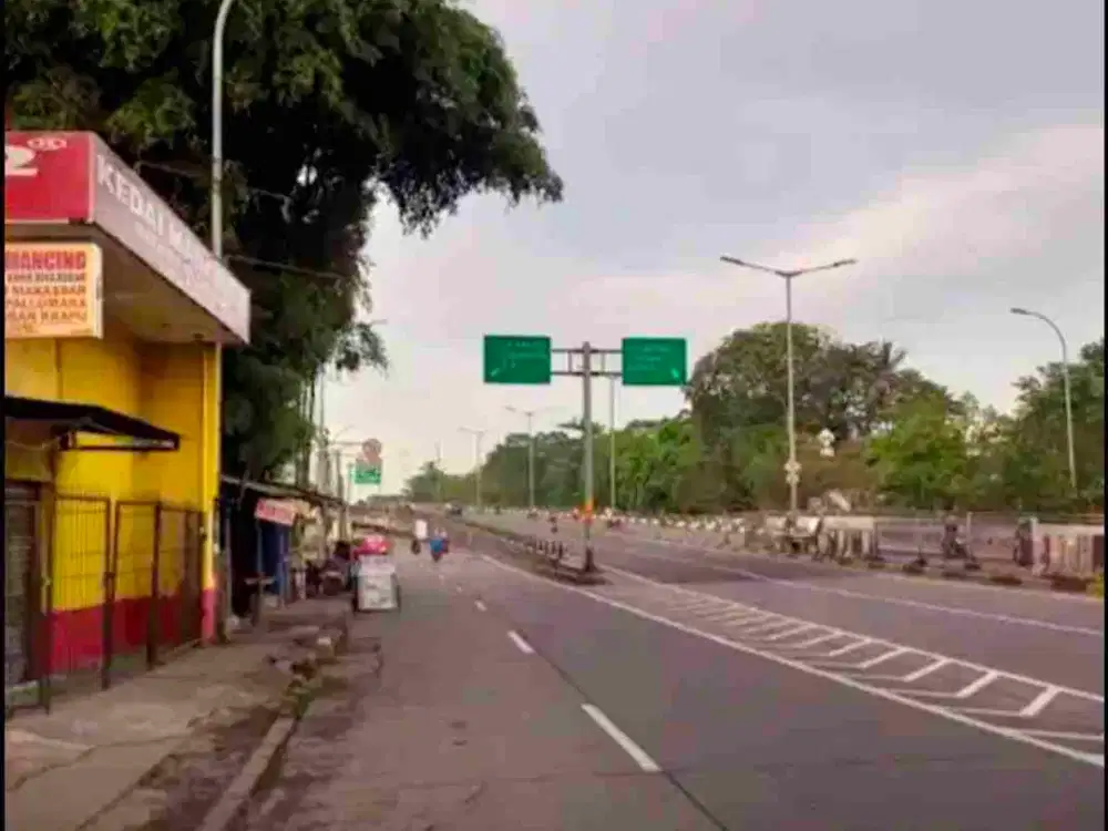 Dijual / diSewakan Tanah di pinggir jalan raya pasar rebo jakarta timur