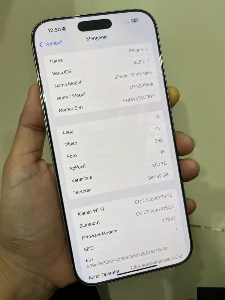 IPHONE 16 PROMAX 1TB IBOX