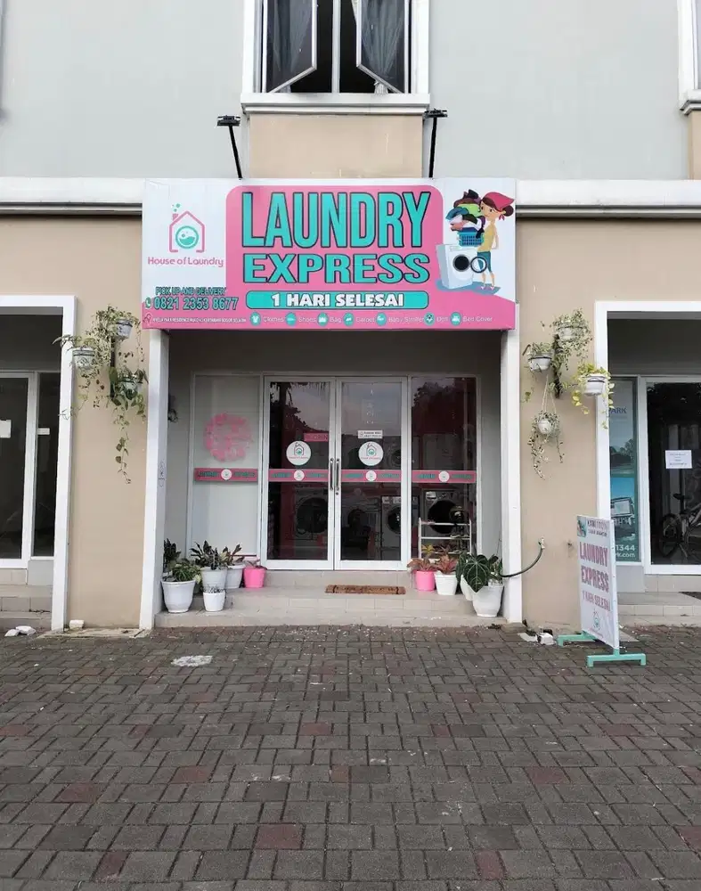 TAKE OVER LAUNDRY (DIJUAL CEPAT)