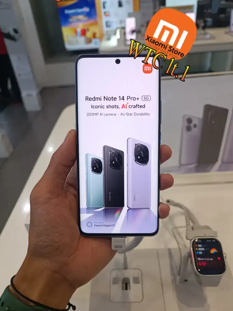 Redmi Note 14 Pro+ 5G 256, cicilan 0% hingga 24 bulan