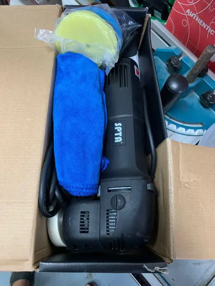 Polisher SPTA Alat Poles Mesin Detailing Orbit Original 780W