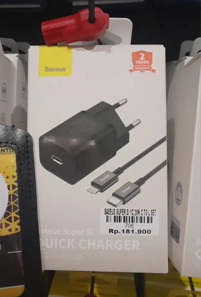 BASEUS SUPER SI 1C 20W C TO L SET ATLANTIS DAHSYAT