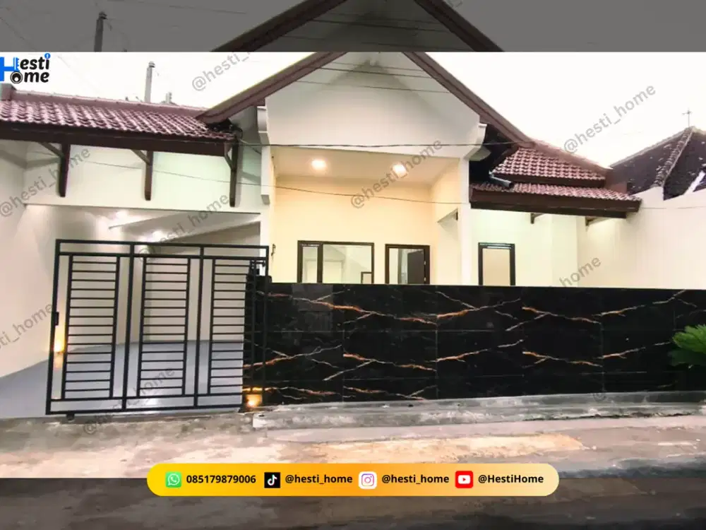 Rumah Mewah Renovasi Baru 2025 di Semarang Barat, Dekat Bandara, Harga Nego! Diincar Banyak Pembeli!