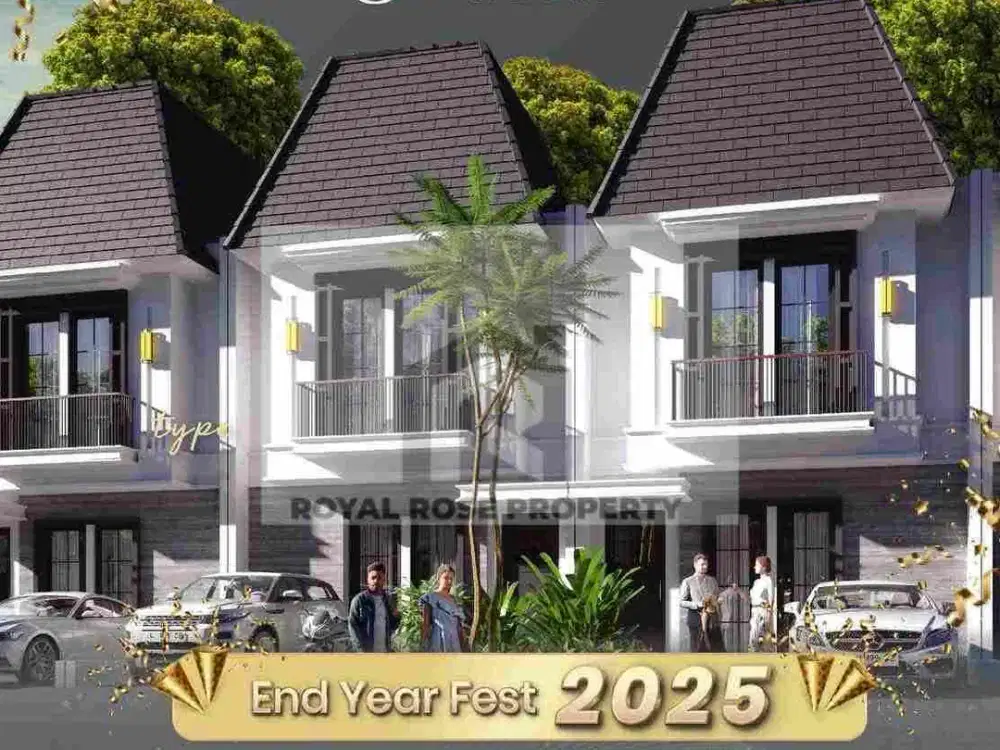 RUMAH ALA AMERICA 2 LANTAI HANYA 800 JT AN