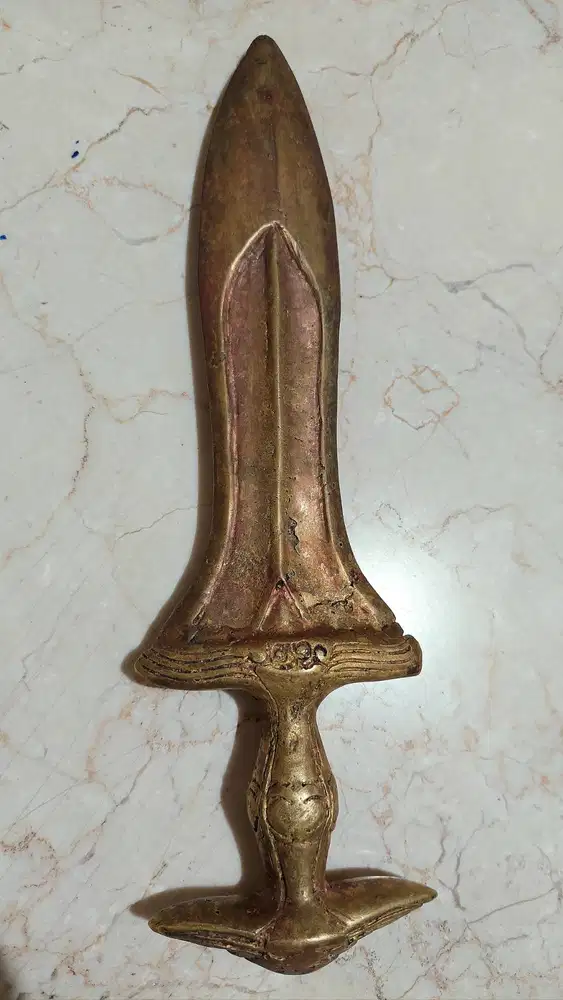 Pusaka Kadga Perunggu Asli