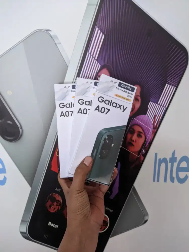 [ fast respon WA ] Samsung Galaxy A07 4/128 Garansi resmi 1thn