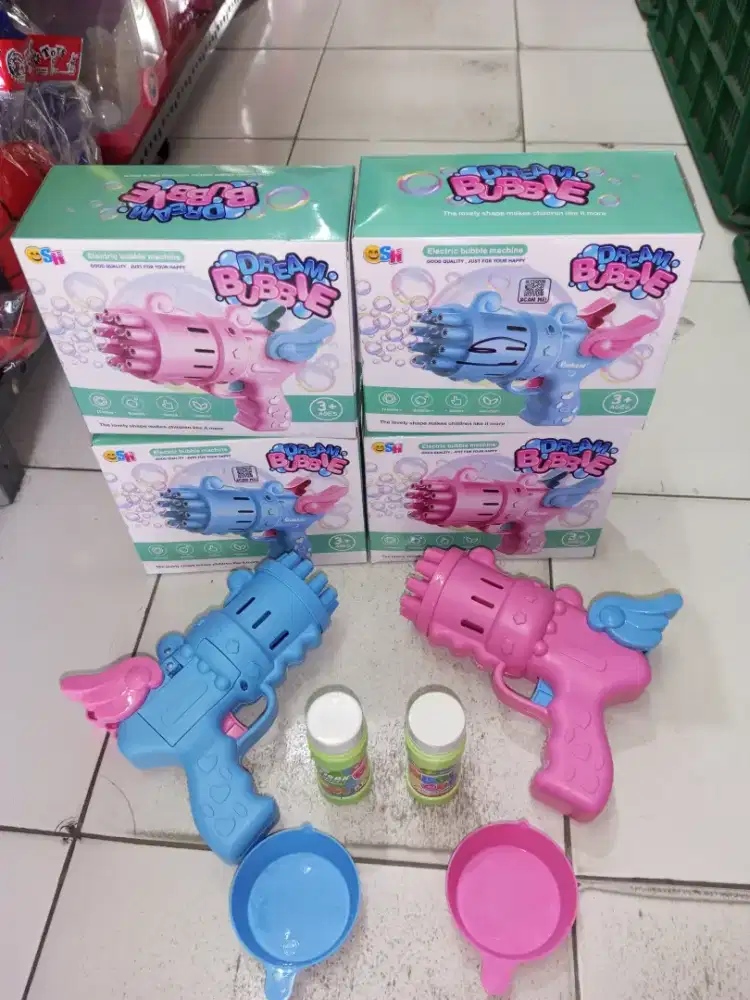Mainan Anak pistol Bubble