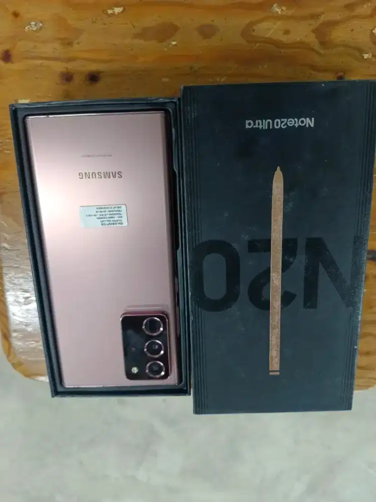 Samsung note20 ultra resmi sein ram 8/256g  4G