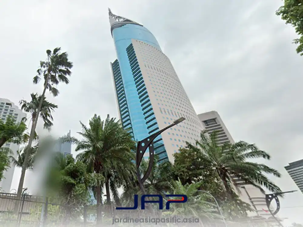 Sewa Kantor Wisma 46 102m2 Bare Lokasi Strategis Dekat MRT