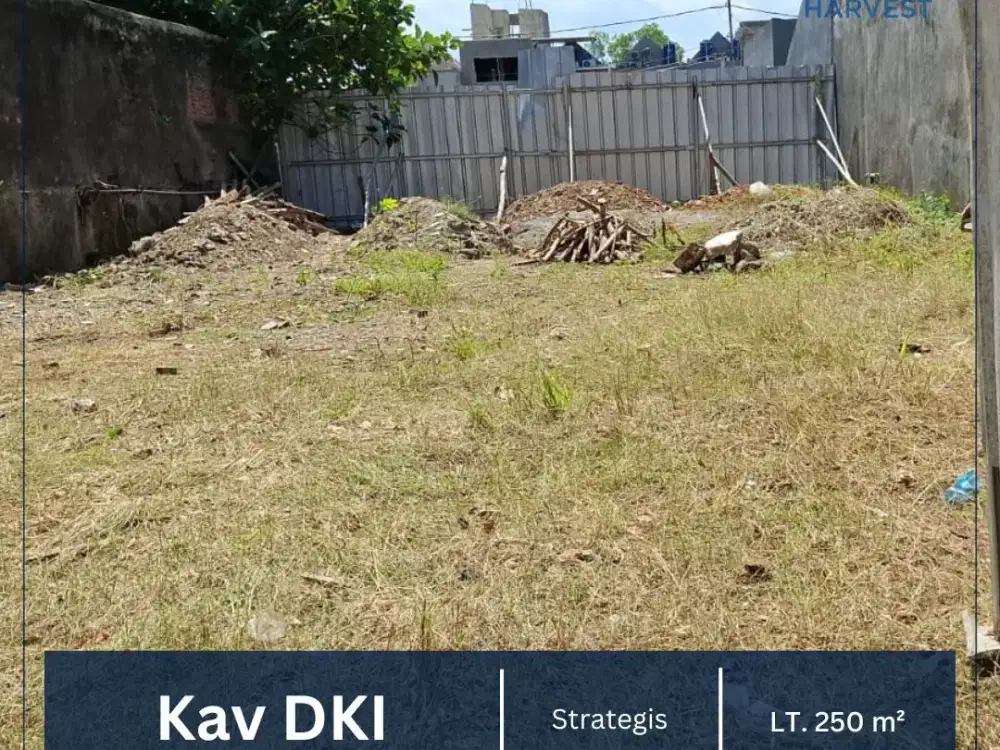 DISEWA MURAH TANAH LOKASI STRATEGIS KAV DKI JAKARTA BARAT