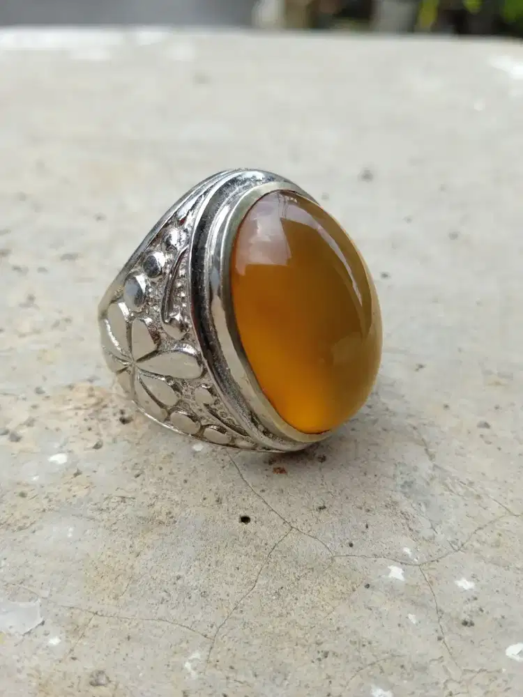 Batu Cincin Sulaiman natural giwang