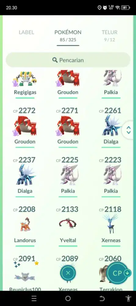 Akun pokemon go niantic level 36