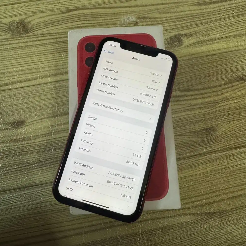 Iphone 11 64gb Ex inter murah bisa COD