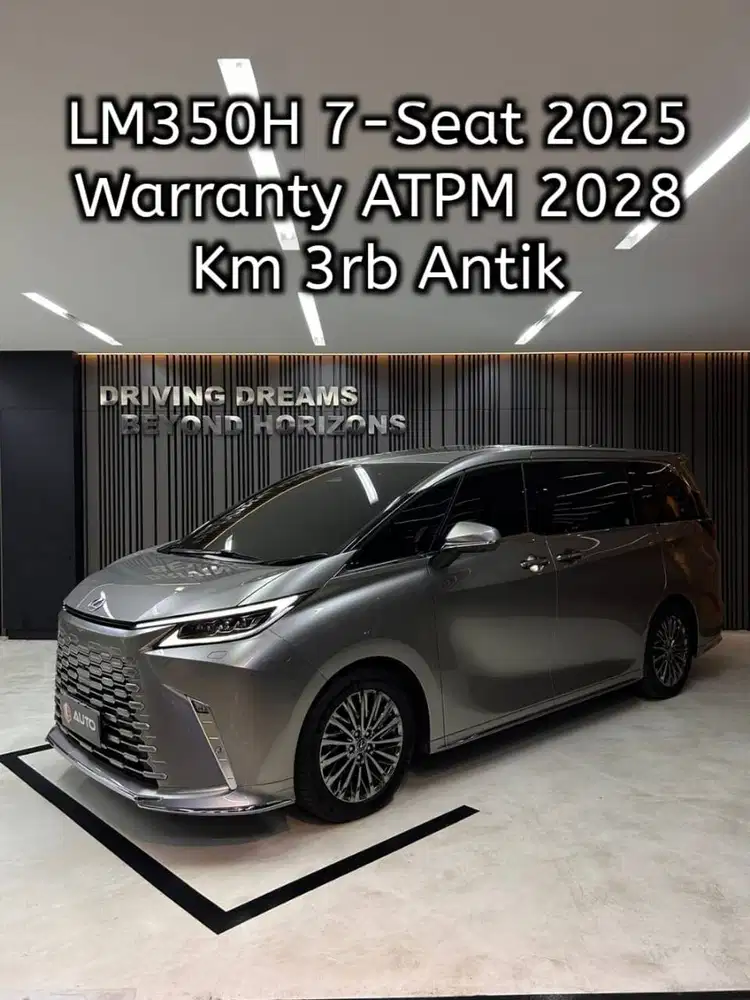 Lexus LM350 Hybrid LM350H 2025 7-Seater Km3rb Nik 2024 B2600WFC