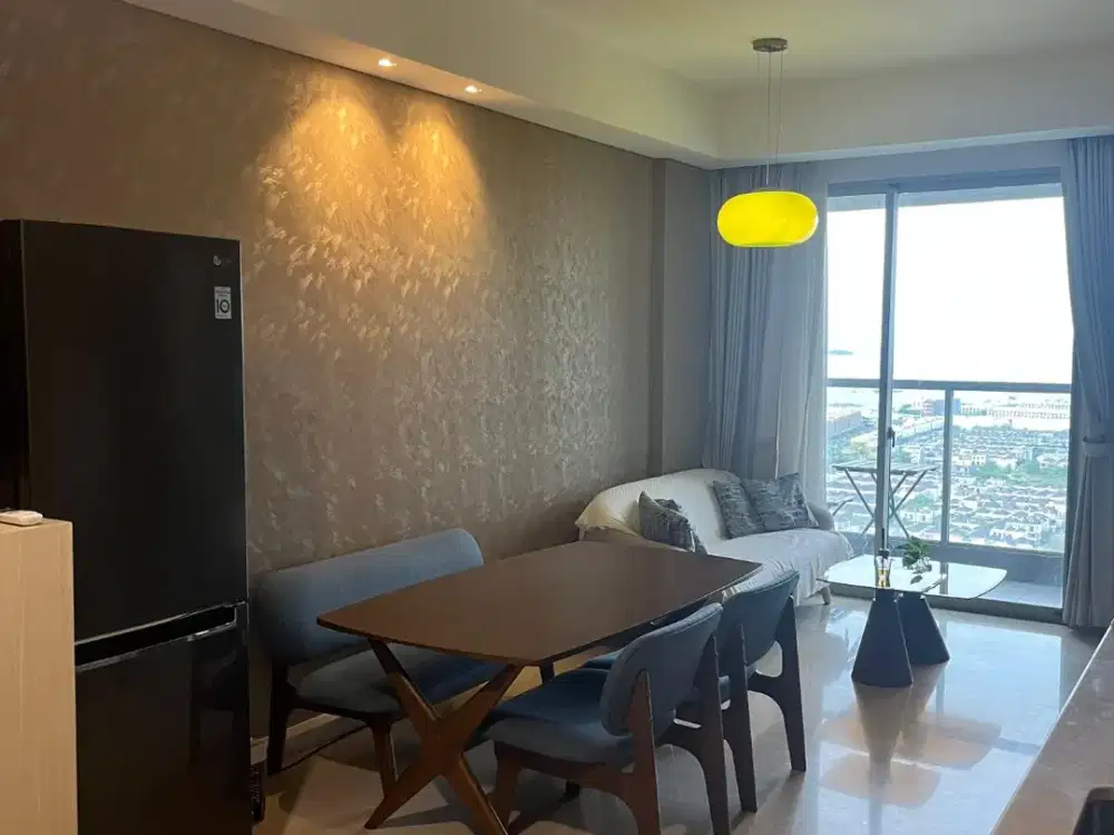 Dijual cepat Gold Coast Apartment Siap Huni, Corner Unit, View Laut, Langsung Pemilik