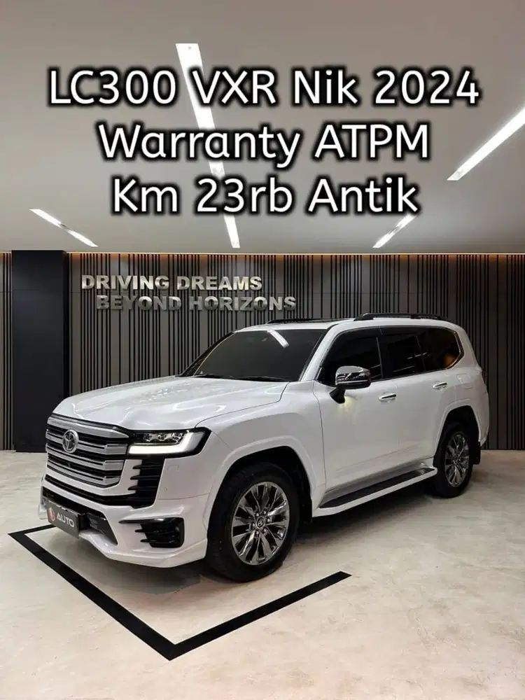 Toyota Land Cruiser LC300 VXR 2025 LC 300 Putih Km23rb Nik 2024 D1388A