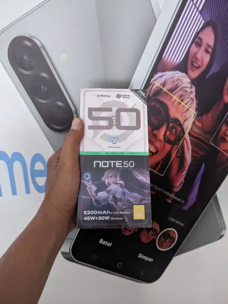 [ Fast respon WA ] Infinix Note 50 8+8/256 Garansi resmi 1thn