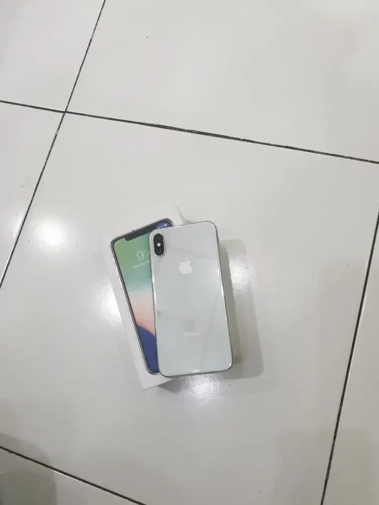 Iphone X inter 256GB mulus lengkap All oprator