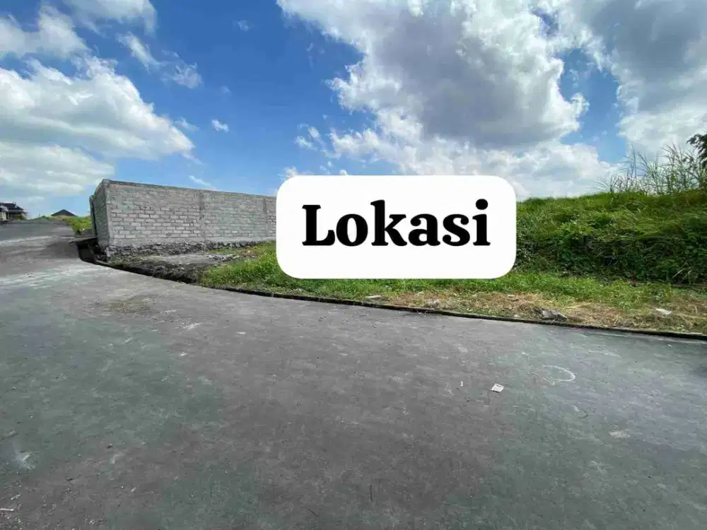DI JUAL TANAH MURAH FULL VIEW SAWAH DEKAT CANGGU