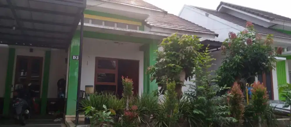 Dijual cepat Rumah cluster tengah Kota (Tanpa Perantara)
