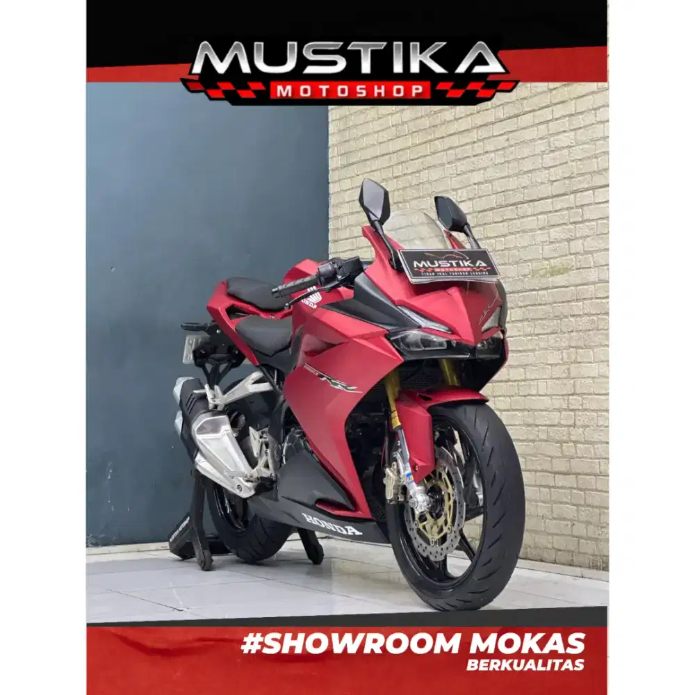 Perfect Condition!!Honda CBR 250RR 2018 Red Matte Plat Jatim-Mustika