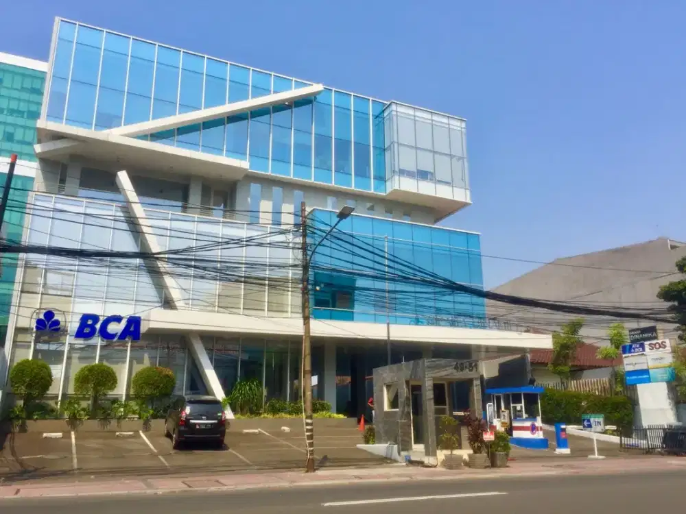 Sewa Kantor / Office Space Furnished 195 sd 1.800 m2 Strategis dekat Thamrin Jakarta Pusat