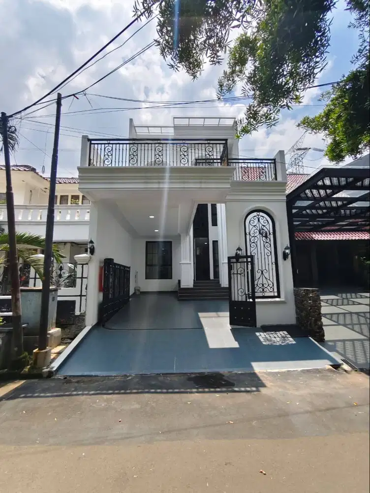 Rumah Strategis dgn Rooftop di Bintaro Tangsel SC-10244