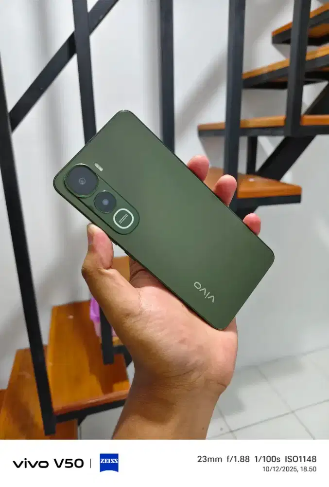 vivo y400 8/256 warna hijau armi mengkilau resmi hp+casan fast carging