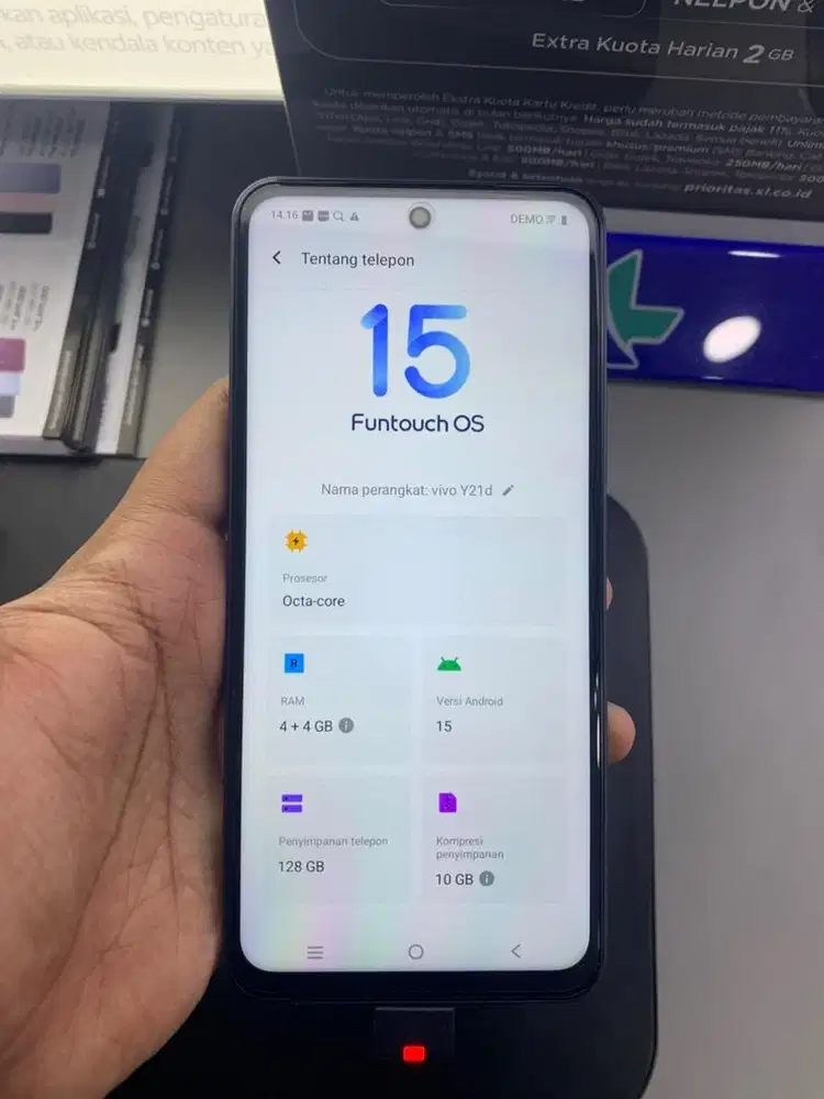 Vivo Y21d 8GB / 128GB