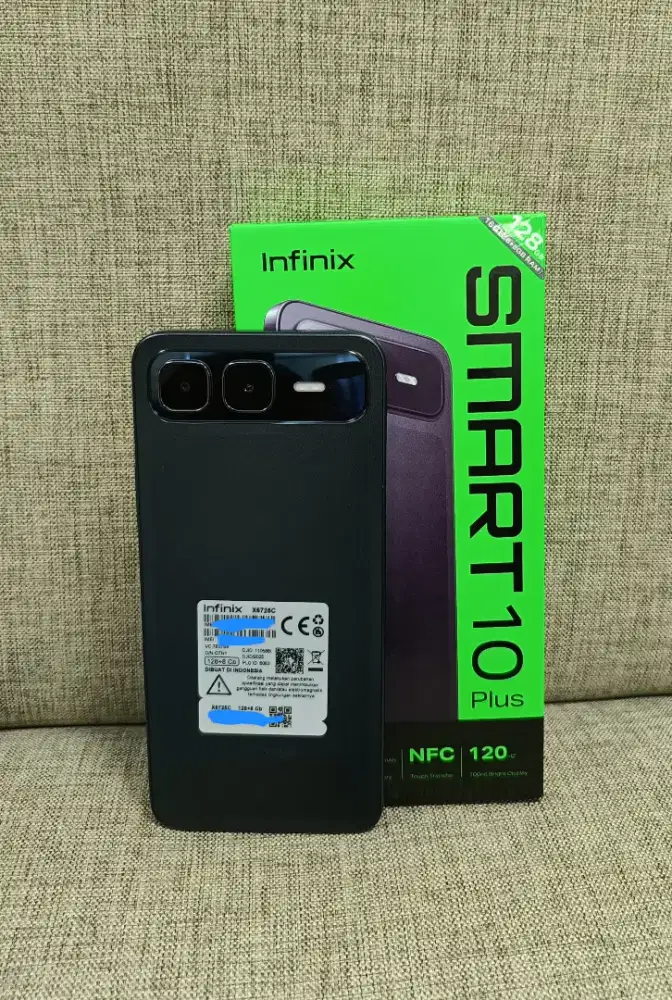 Infinix smart 10 plus ram 8/128gb NFC