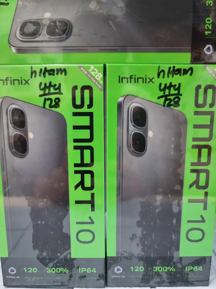 INFINIX SMART 10 4+4/128 BARU SEGEL GARANSI RESMI