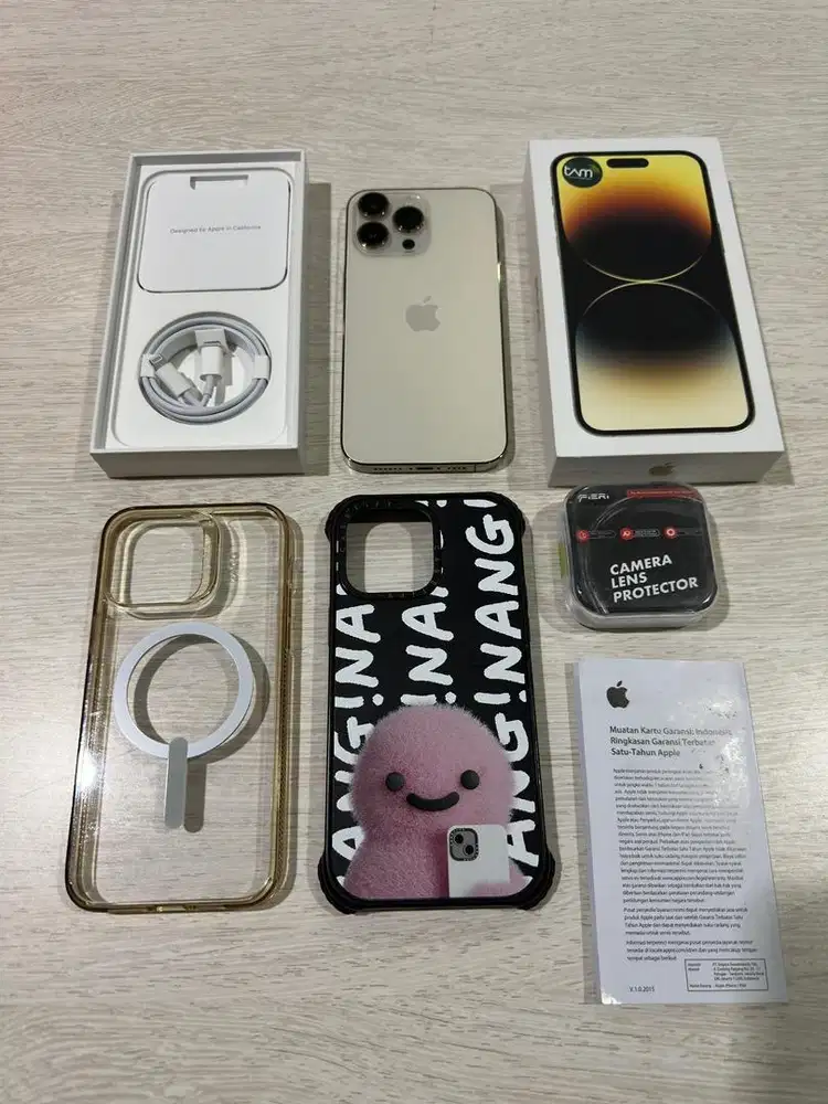 MULUS! IPHONE 14 PROMAX 128gb IBOX FULLSET