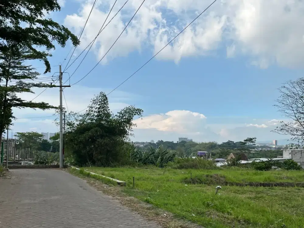 Tanah murah malang kota cocok untuk di bangun rumah bisa cash/angsur