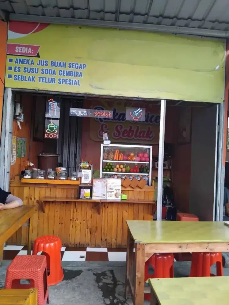 Jual bangunan kios lapak