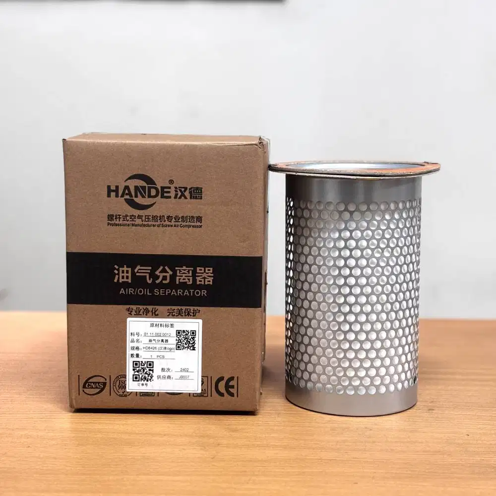 Jual murah sparepart kompresor udara separator 40hp garansi 3 hari