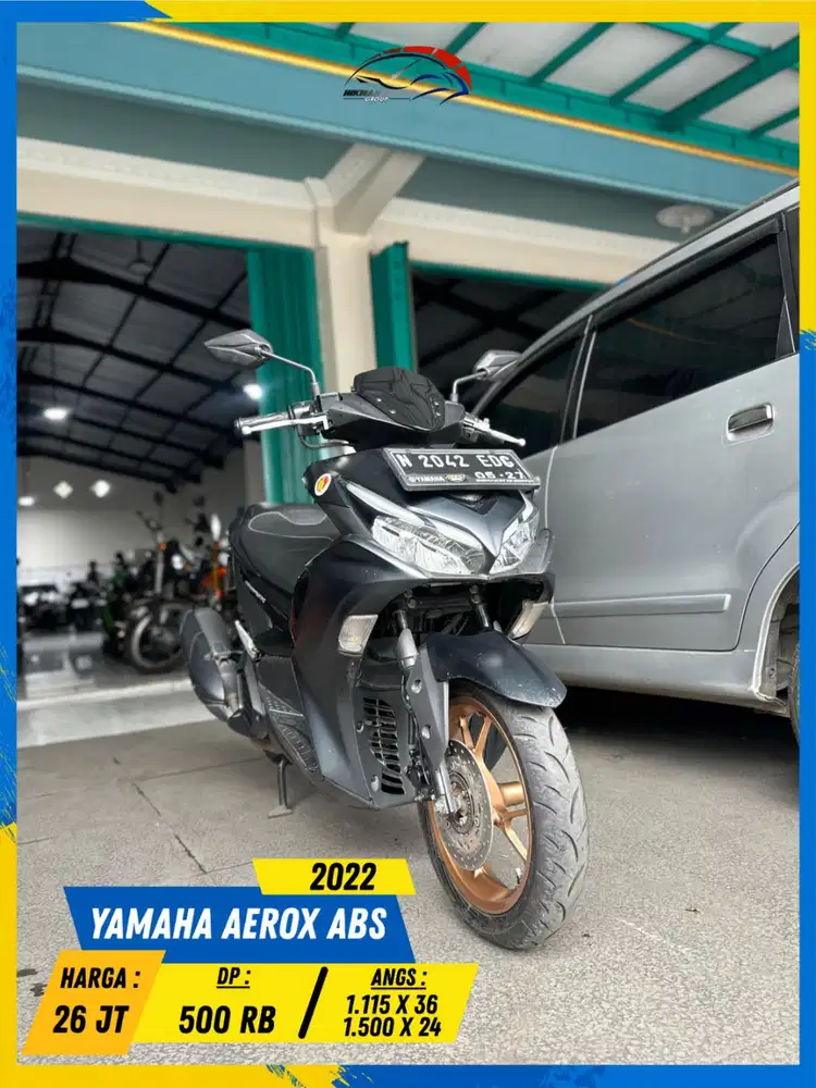 YAMAHA AEROX ABS 2022 NDANG SATSET BOLOH HIKMAH MOTOR KEPUH MALANG