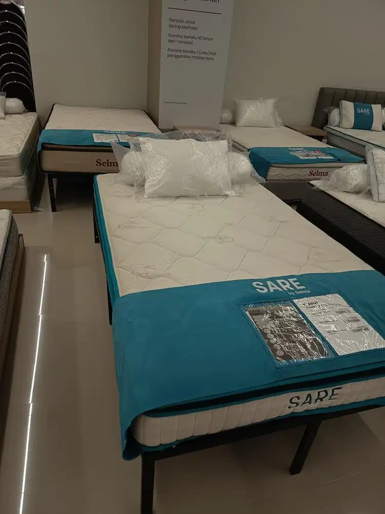 Selma 120x200x23 Cm Sare Kasur Latex Pocket Springbed In Box