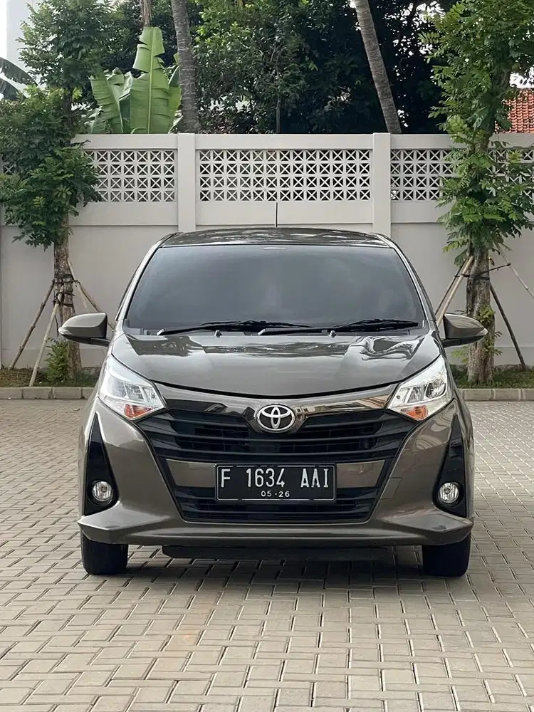 TermurahIstimewa Low KM gan Toyota Calya 1.2 G AT 2021 cokelat Metalik