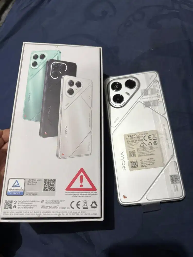 Hp bekas second Tecno Pova 5G ram 8 256GB